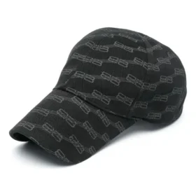 Casquette BB Monogram « Black Grey » 704104410B21062