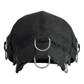 Casquette Cargo à anneau en D « Noir » 8582844G1B51000