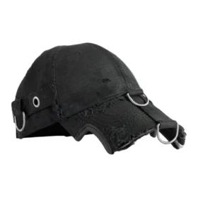 Casquette Cargo à anneau en D « Noir » 8582844G1B51000