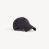 Casquette classique Laurel en noir/rouge délavé Casquette classique Laurel en noir/rouge délavé