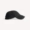 Casquette cloutée pour femme, noire