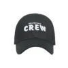Casquette de baseball avec logo Crew brodé « Black » 617139310B21000