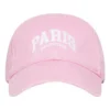 Casquette de baseball avec logo Paris « Light Pink White » 680748410B20697