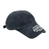 Casquette de baseball en Denim brodée « Property Of » « Noir » 704097410B20107