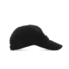 Casquette de baseball en twill de coton avec logo Pride brodé « Black » 670811410B21000