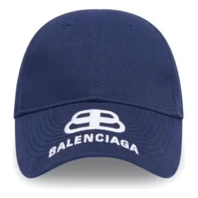 Casquette de baseball à visière avec logo BB « Navy » 577548310B24177