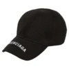 Casquette en gabardine avec logo brodé BLGA-531588-410B7-BK