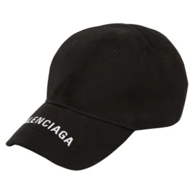 Casquette en gabardine avec logo brodé BLGA-531588-410B7-BK