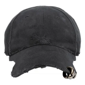 Casquette Heavy Piercing « Black Faded » 744299410B21071