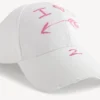 Casquette « i<3 u » pour homme, blanche Casquette « i<3 u » pour homme, blanche