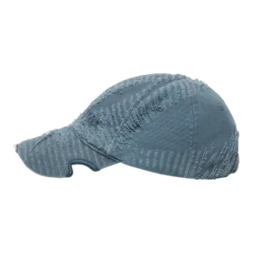 Casquette à logo détruit au laser « Fade Blue » 719281410B24090