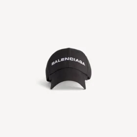 Casquette à logo en noir/blanc