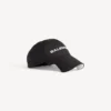 Casquette à logo en noir/blanc