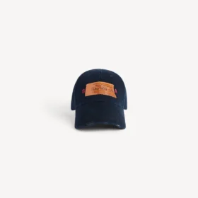 Casquette pour homme avec logo, bleu marine