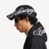 Casquette pour homme « Cursive » en noir délavé Casquette pour homme « Cursive » en noir délavé