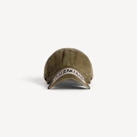 Casquette pour homme « Masking Tape » de couleur kaki