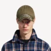 Casquette pour homme « Masking Tape » de couleur kaki Casquette pour homme « Masking Tape » de couleur kaki