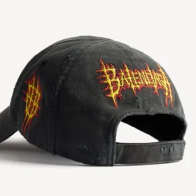Casquette « Sacra Cœur » Balenciaga pour femme, noire