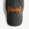 Casquette « Sacra Cœur » Balenciaga pour femme, noire Casquette « Sacra Cœur » Balenciaga pour femme, noire