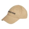 Casquette à visière avec logo « Beige Noir » 590758-310B2-9760