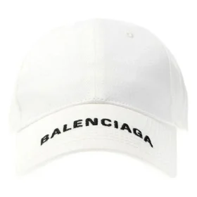 Casquette à visière avec logo « Blanc Noir » 531588-410B2-9060