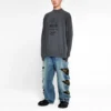 Ce n’est pas le nouveau pull à logo Balenciaga « Dark Grey » 652981TKVE41069