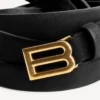 Ceinture Bolero B pour femme, noire