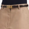 Ceinture Bolero BB pour femme, couleur moka