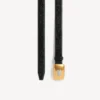 Ceinture Clicca pour femme, couleur noire