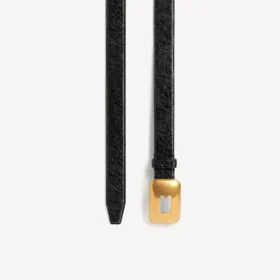 Ceinture Clicca pour femme, couleur noire