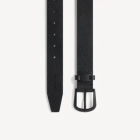 Ceinture de costume pour homme, noire
