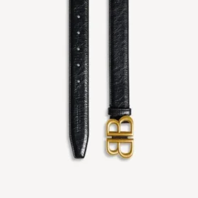 Ceinture Monaco pour femme, noire