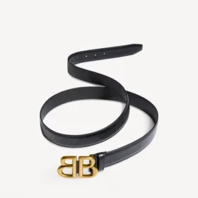 Ceinture Monaco pour femme, noire