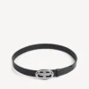 Ceinture ovale BB pour homme, noire Ceinture ovale BB pour homme, noire