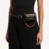 Ceinture Rodeo pour femme avec pochette, noire Ceinture Rodeo pour femme avec pochette, noire
