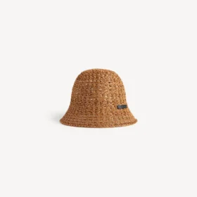 Chapeau bob en raphia pour femme, couleur beige Chapeau bob en raphia pour femme, couleur beige