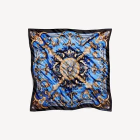 Écharpe AI pour femme, couleur or