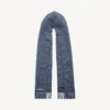 Écharpe à capuche pour homme, bleue