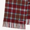 Écharpe à capuche pour homme, bordeaux