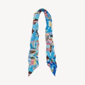 Écharpe « Sweet Treat » pour femme, bleue