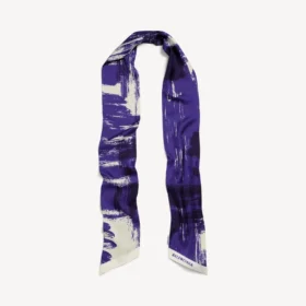 Écharpe Twilly pour femme « Paintbrush » en bleu