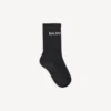 Chaussettes Balenciaga pour homme, noires Chaussettes Balenciaga pour homme, noires