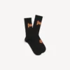 Chaussettes Balenciaga Sacra Cœur pour homme, noir/jaune Chaussettes Balenciaga Sacra Cœur pour homme, noir/jaune