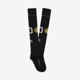 Chaussettes longues pour homme « Naval Crest » en noir