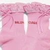 Chaussettes à nœud pour femme, rose/rouge Chaussettes à nœud pour femme, rose/rouge