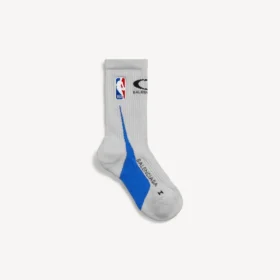 Chaussettes pour homme Balenciaga | Collaboration NBA, couleur blanc sale