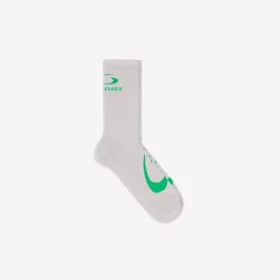 Chaussettes pour homme « Loop Sports Icon » en gris/vert