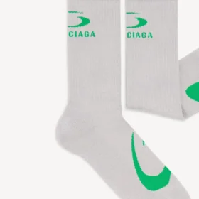 Chaussettes pour homme « Loop Sports Icon » en gris/vert