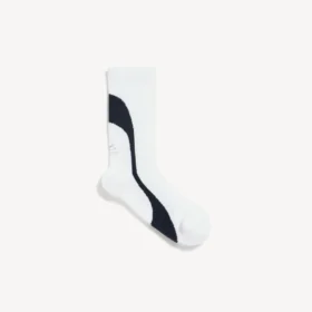 Chaussettes techniques pour homme « techwear » en blanc/bleu marine