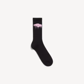 Chaussettes « Wet Brush » pour homme, rose/noir